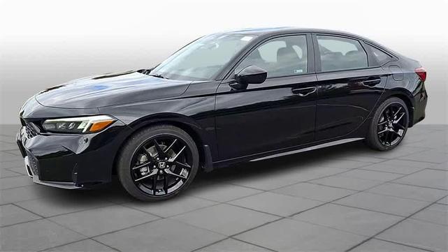 Photo of 2025 Crystal Black Pearl Honda Civic Hybrid