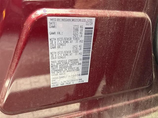 Photo of 2020 Deep Bordeaux INFINITI QX60