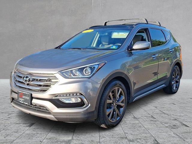 Photo of 2017 Mineral Gray Hyundai Santa Fe Sport
