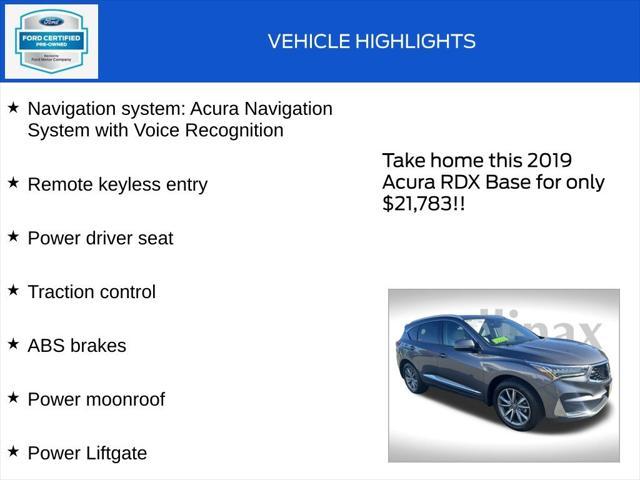 Photo of 2019 Modern Steel Metallic Acura RDX