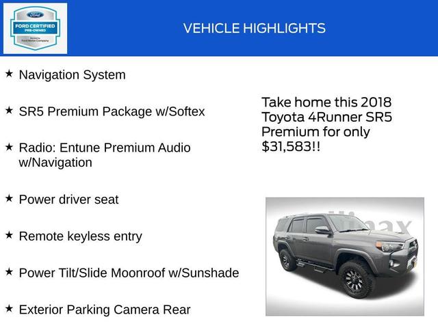 Photo of 2018 Magnetic Gray Metallic Toyota 4Runner