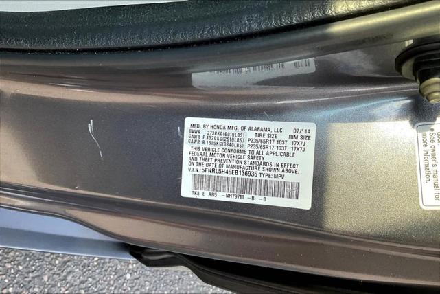 Photo of 2014 Modern Steel Metallic Honda Odyssey