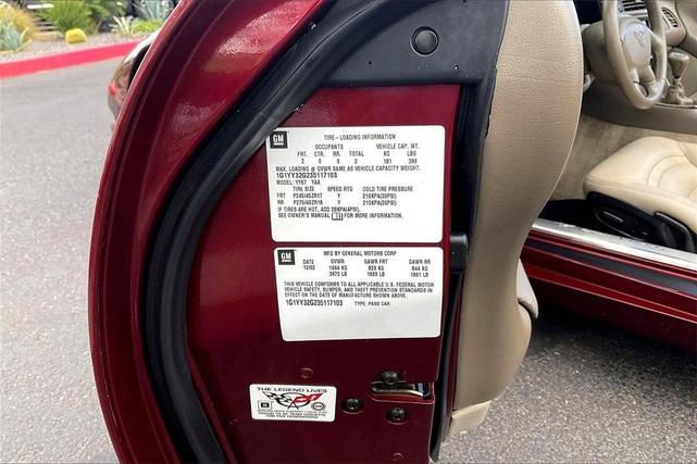 Photo of 2003 50th Anniversary Red Chevrolet Corvette