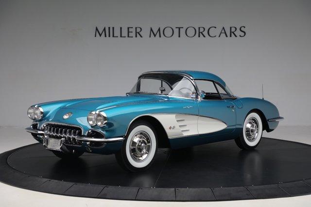 Photo of 1958 Teal Chevrolet Corvette
