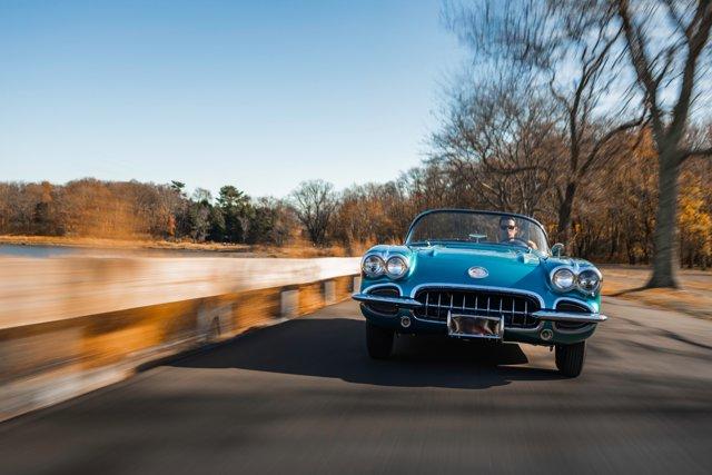 Photo of 1958 Teal Chevrolet Corvette
