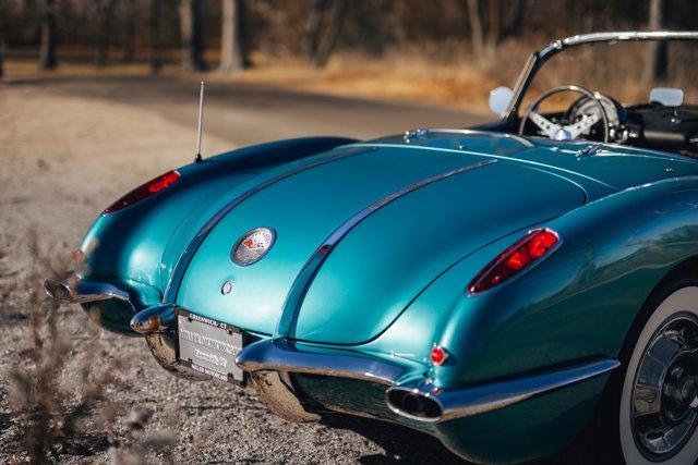 Photo of 1958 Teal Chevrolet Corvette