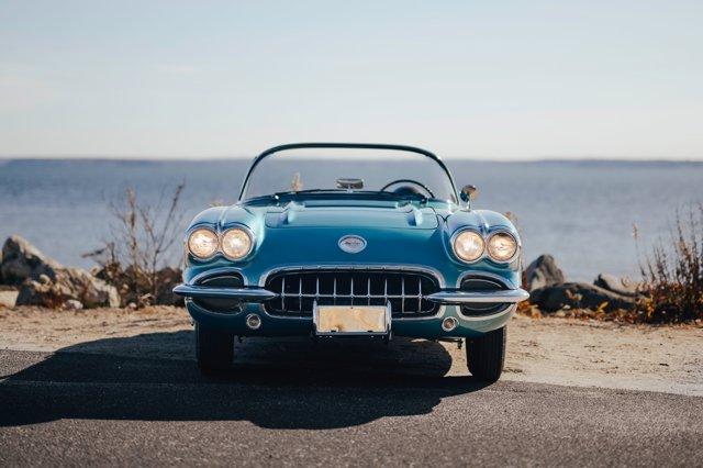 Photo of 1958 Teal Chevrolet Corvette