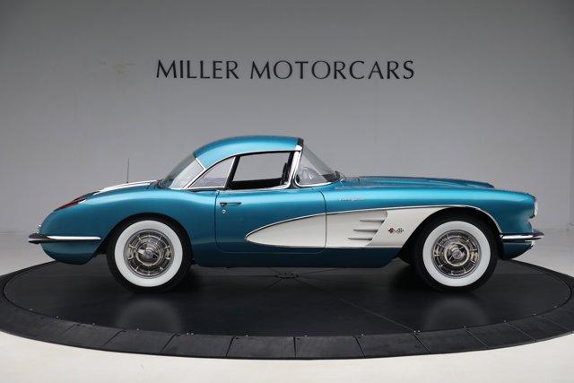 Photo of 1958 Teal Chevrolet Corvette