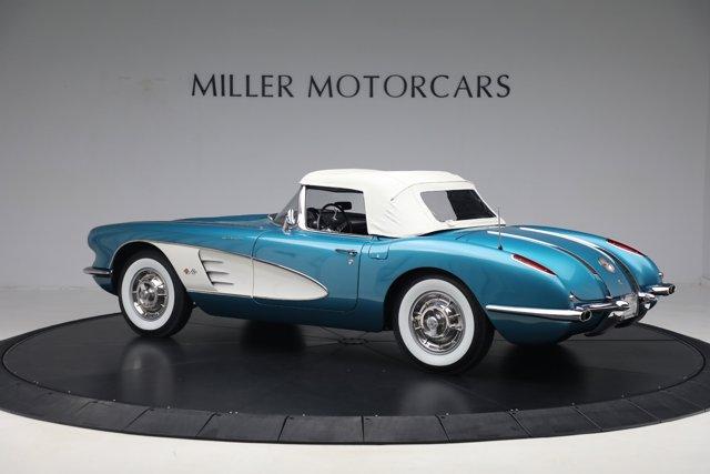 Photo of 1958 Teal Chevrolet Corvette