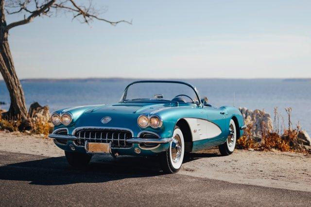 Photo of 1958 Teal Chevrolet Corvette