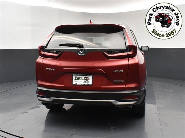 Photo of 2021 Radiant Red Metallic Honda CR-V