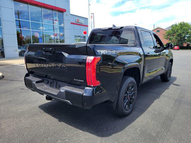 Photo of 2025 Midnight Black Metallic Toyota Tundra Hybrid
