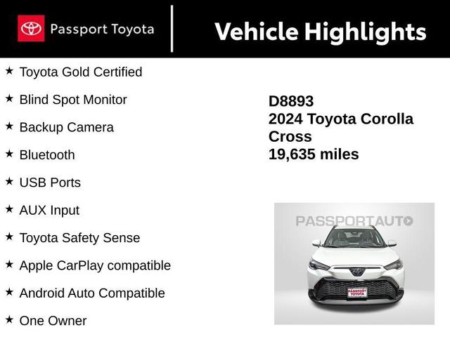Photo of 2024 Wind Chill Pearl Toyota Corolla Hybrid