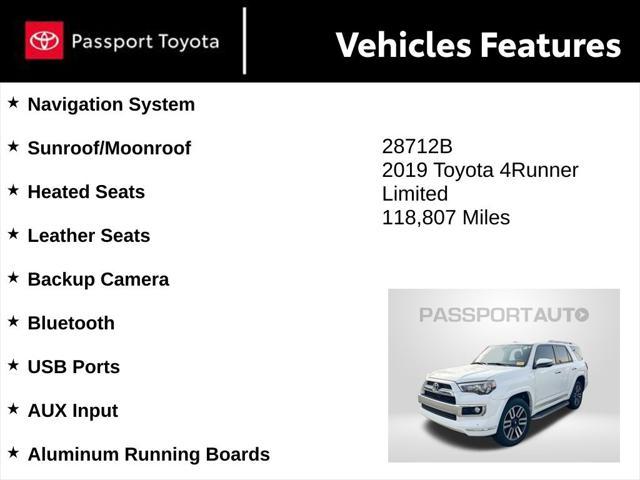 Photo of 2019 Blizzard Pearl Toyota 4Runner