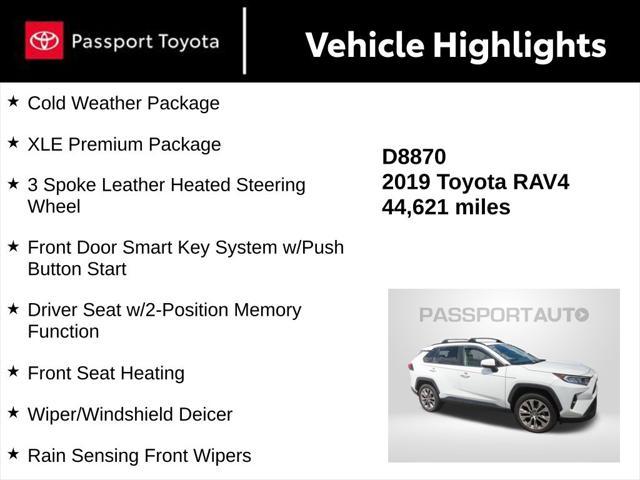 Photo of 2019 Super White Toyota RAV4