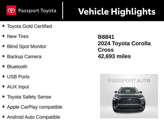 Photo of 2024 Jet Black Toyota Corolla Cross