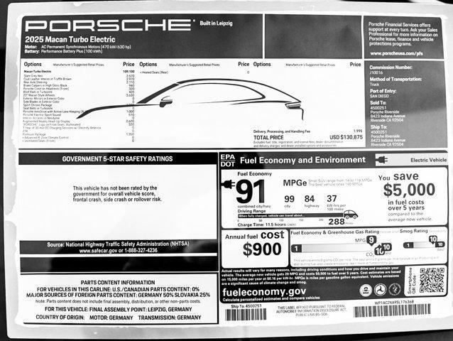 Photo of 2025 SLATE GREY Porsche Macan