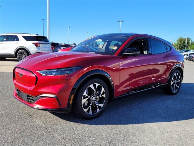 Photo of 2023 Rapid Red Metallic Tinted Clearcoat Ford Mustang Mach-E