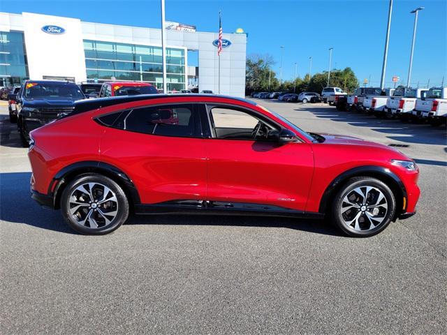 Photo of 2023 Rapid Red Metallic Tinted Clearcoat Ford Mustang Mach-E