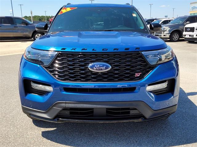 Photo of 2022 Atlas Blue Metallic Ford Explorer