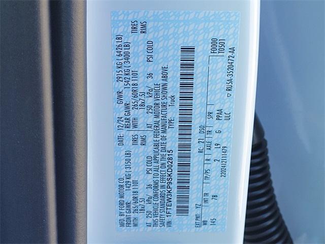 Photo of 2025 Oxford White Ford F-150