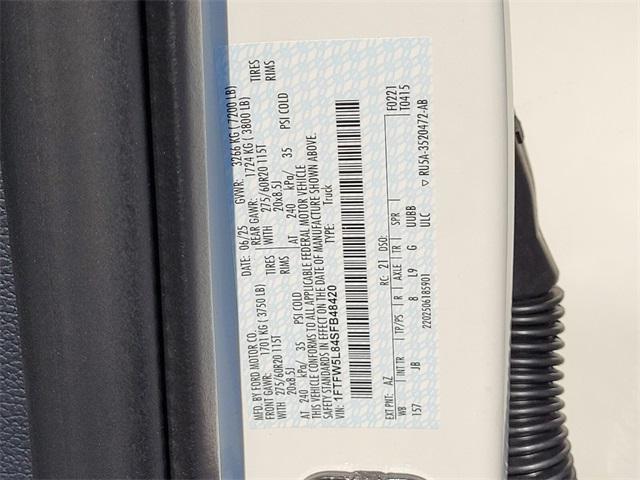 Photo of 2025 White Ford F-150