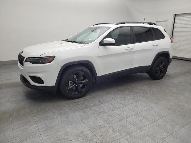 Photo of 2021 Bright White Clearcoat Jeep Cherokee