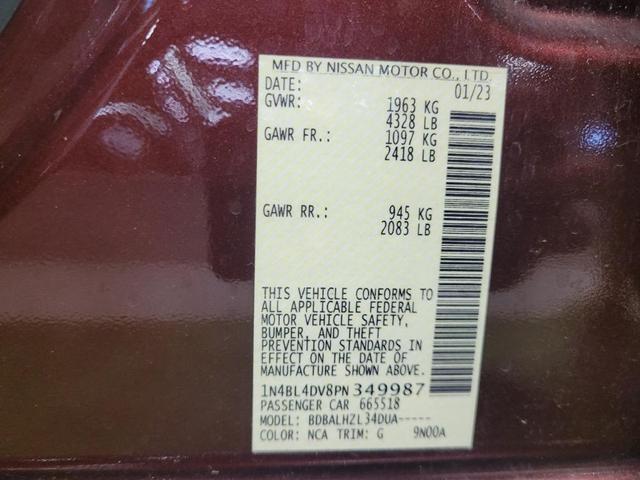 Photo of 2023 Red Nissan Altima