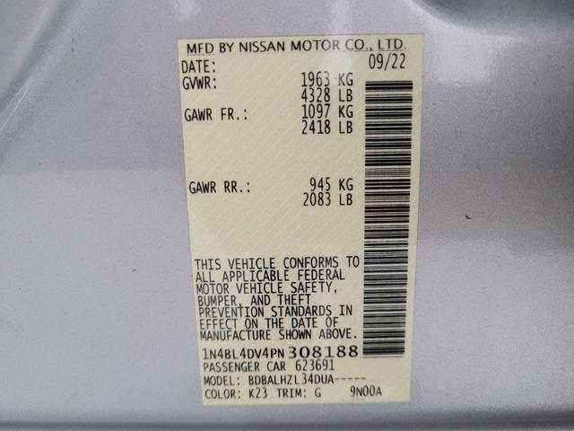 Photo of 2023 Brilliant Silver Metallic Nissan Altima