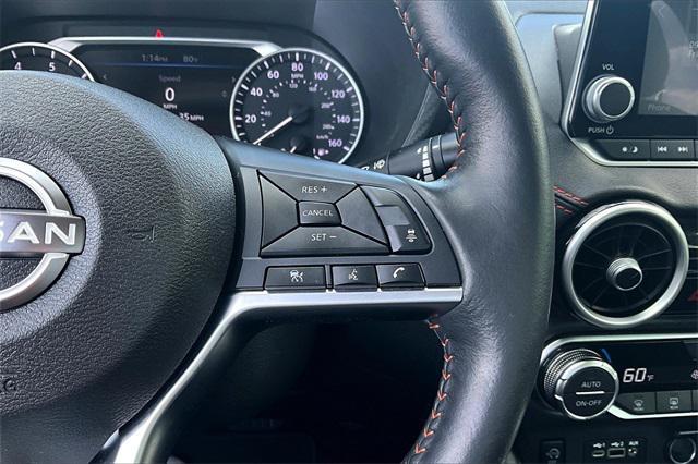 Photo of 2024 Electric Blue Metallic/Super Black Nissan Sentra