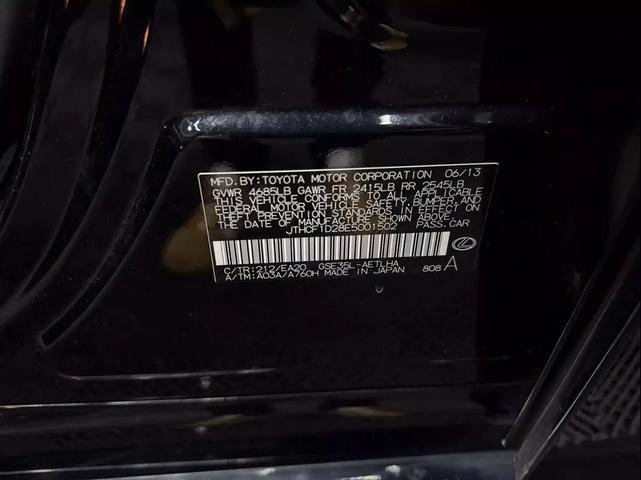 Photo of 2014 Obsidian Lexus IS 250
