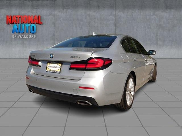 Photo of 2021 Glacier Silver Metallic BMW 530