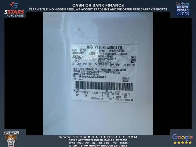 Photo of 2007 White Ford F-150