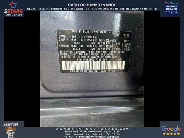 Photo of 2015 Carbide Gray Metallic Subaru Outback