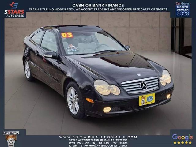 Photo of 2003 Black Mercedes-Benz C-Class
