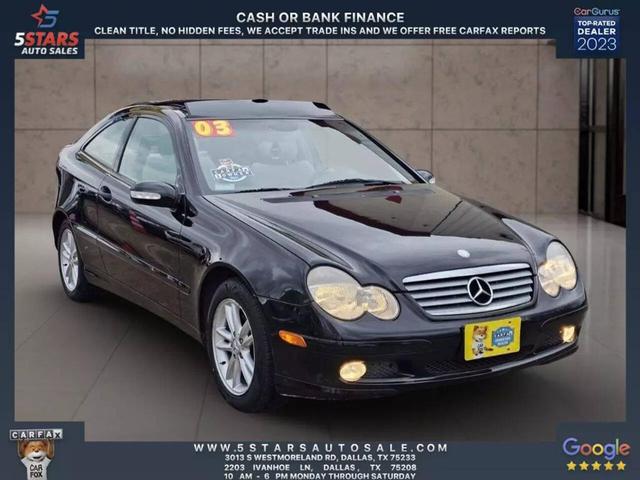 Photo of 2003 Black Mercedes-Benz C-Class