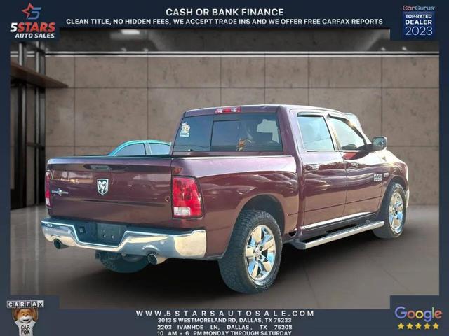 Photo of 2016 Burgundy RAM 1500