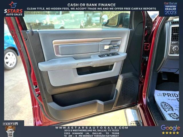 Photo of 2016 Burgundy RAM 1500
