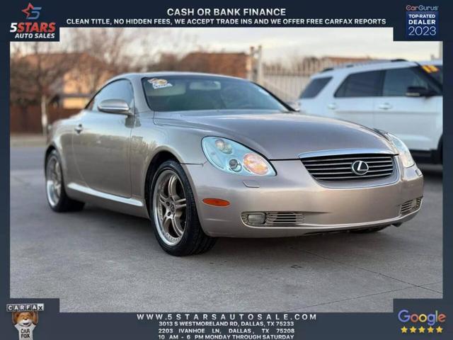 2003 Lexus Sc 430