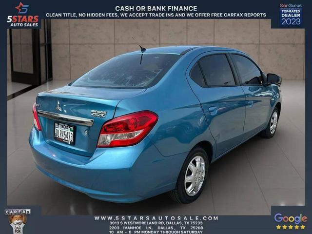 Photo of 2017 Blue Mitsubishi Mirage G4