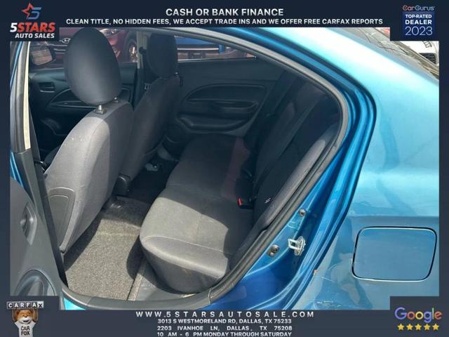 Photo of 2017 Blue Mitsubishi Mirage G4