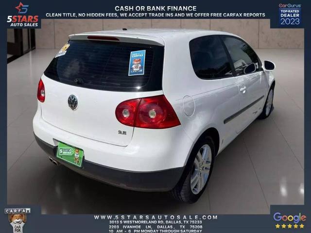 Photo of 2007 White Volkswagen Rabbit