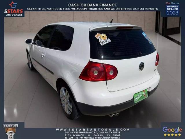 Photo of 2007 White Volkswagen Rabbit
