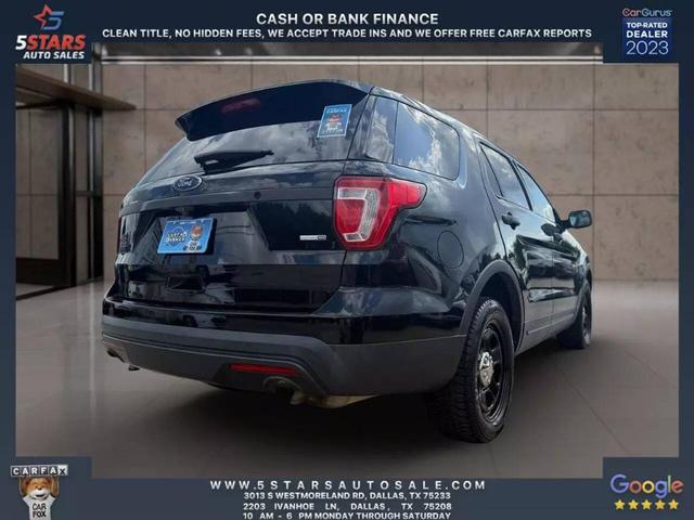 Photo of 2016 Black Ford Utility Police Interceptor