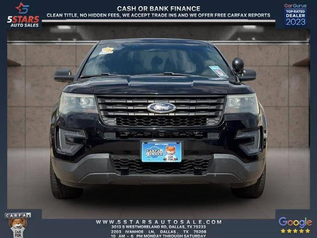Photo of 2016 Black Ford Utility Police Interceptor