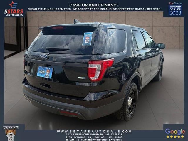 Photo of 2016 Black Ford Utility Police Interceptor