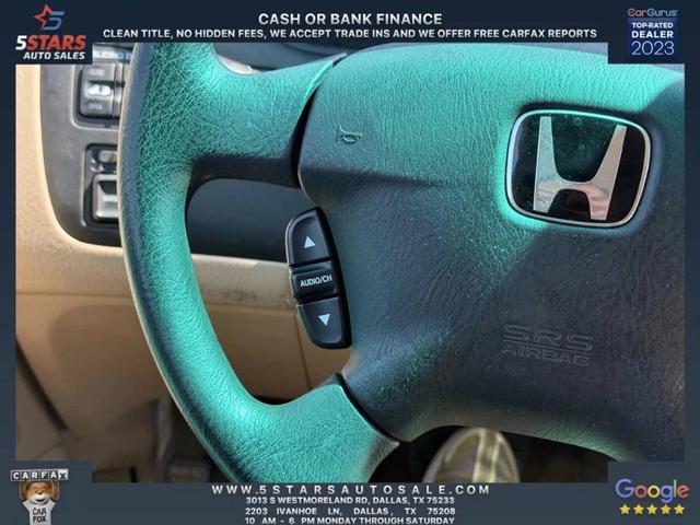Photo of 2002 Gold Honda Odyssey