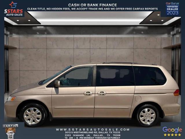 Photo of 2002 Gold Honda Odyssey