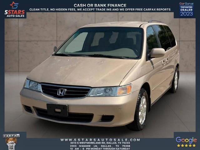 Photo of 2002 Gold Honda Odyssey