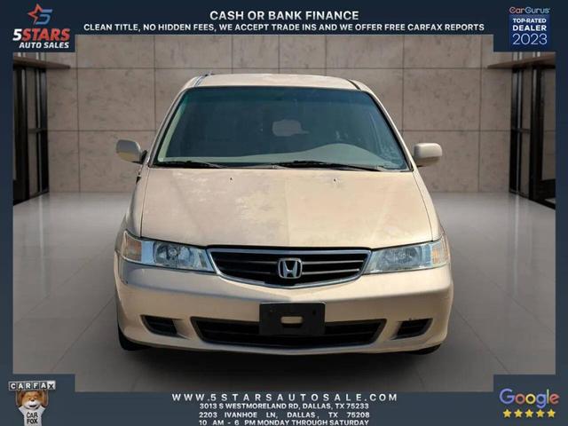 Photo of 2002 Gold Honda Odyssey